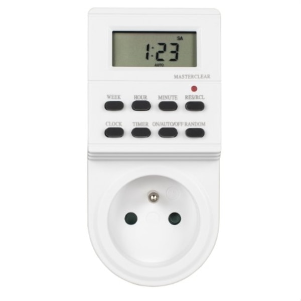 Strömbrytare med Timer - Automatiskt på/av stängning