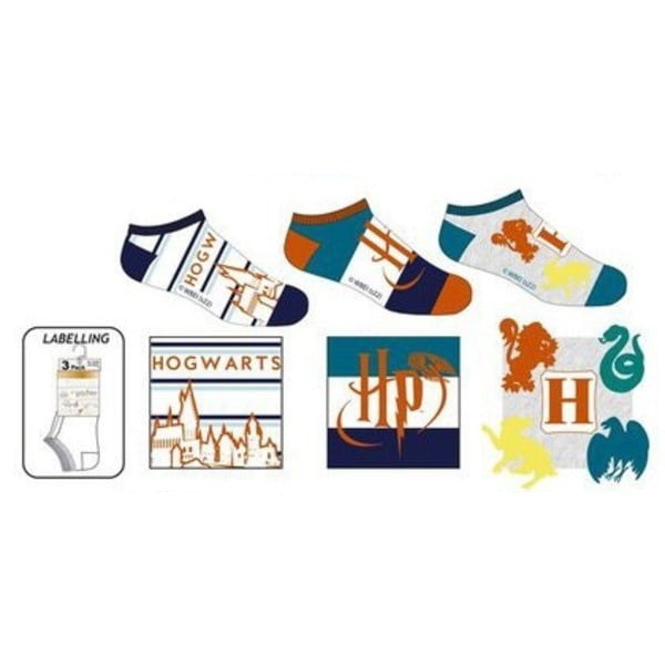 Harry Potter Barnstrumpor / Strumpor för Barn - 3-Pack 31/34
