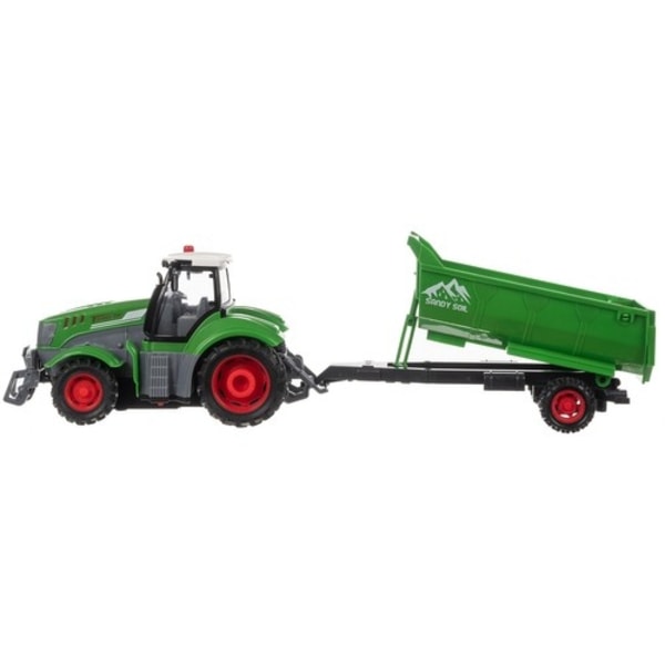 Fjärrstyrd Traktor med Släp - RC