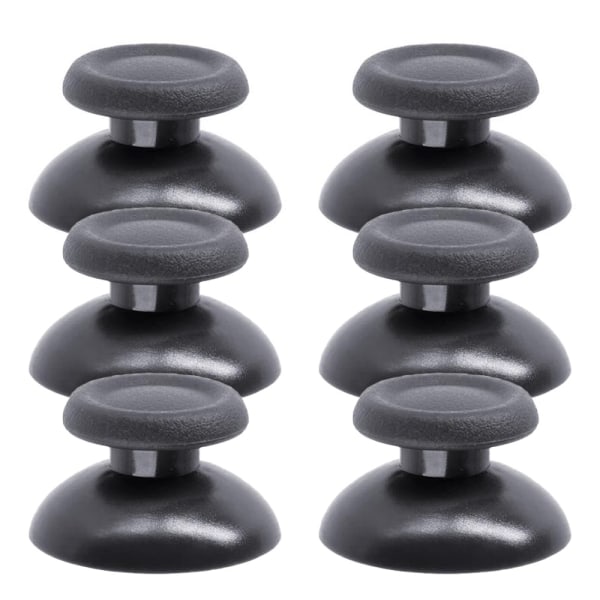 6-Pak Thumbsticks til PS4 -Joystick til PS4 Controller Black