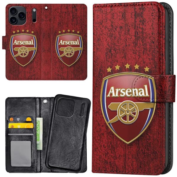 iPhone 17 Pro Max - Plånboksfodral/Skal Arsenal