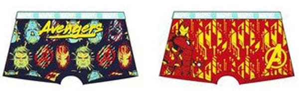 Avengers Kalsonger för Barn - 2-Pack 9-10 år