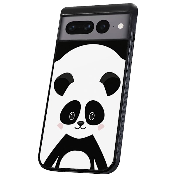 Google Pixel 8A - Deksel/Mobildeksel Cute Panda