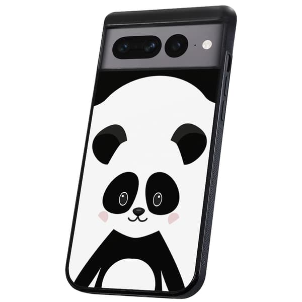 Google Pixel 8A - Kuoret/Suojakuori Cute Panda