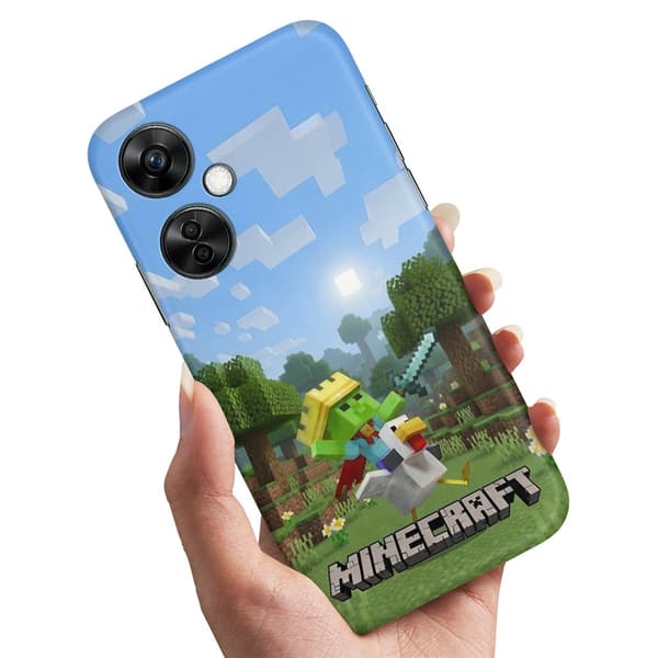 Deksel / Mobildeksel til OnePlus Nord CE 3 Lite 5G - Minecraft