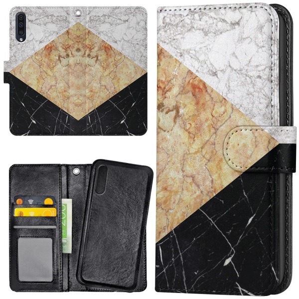 Huawei P20 - Mobile Case Marble Discs