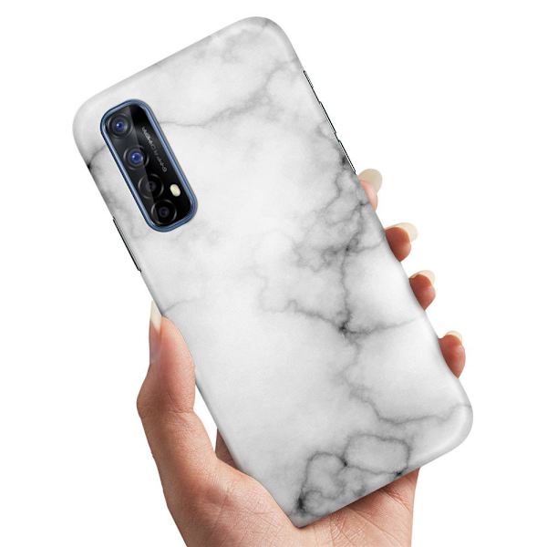 Deksel / Mobildeksel til Realme 7 - Marmor Multicolor
