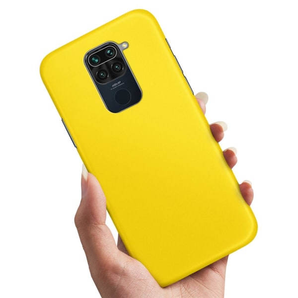 Xiaomi Redmi Note 9 - Deksel/Mobildeksel Gul Yellow