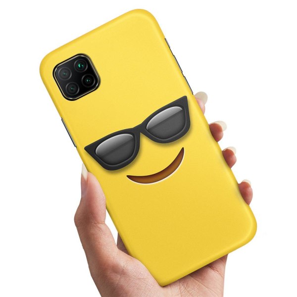 Huawei P40 Lite - Cover / Mobilcover Emoji / Smiley