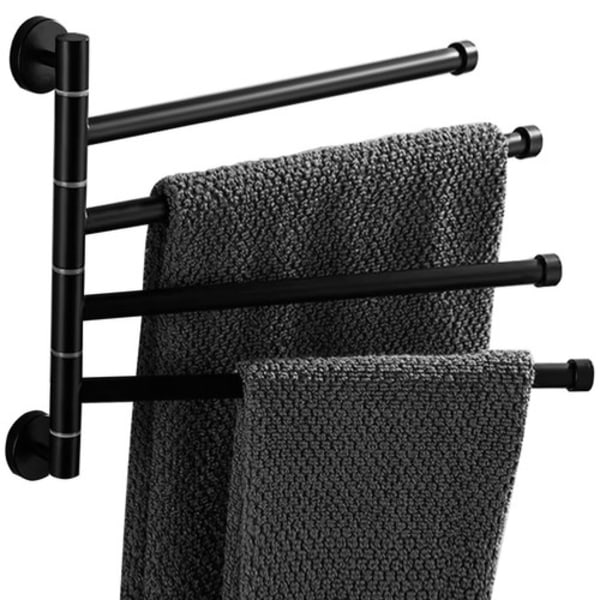 Håndkleholder Baderom - Svingbar Black