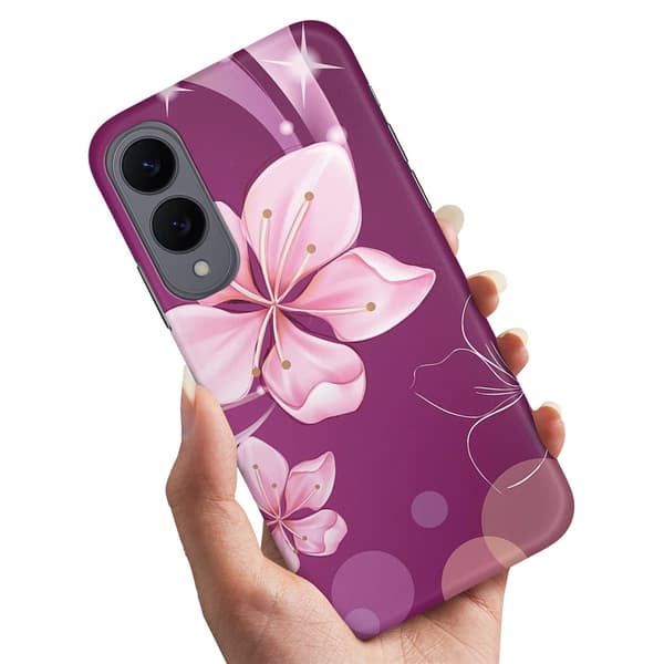Deksel / Mobildeksel til Samsung Galaxy S25 Edge - Hvit Blomst