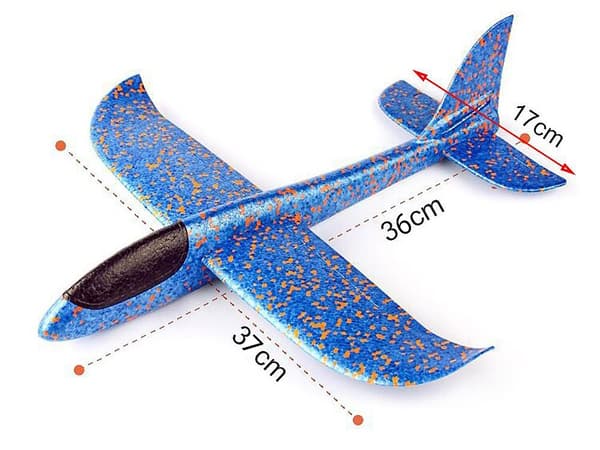 Heittolentokone - 36 cm Blue