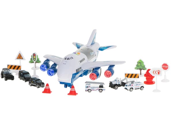 Transportflygplan Leksak - Polis