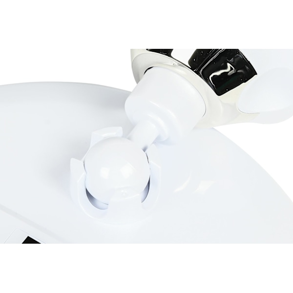 Sminkspegel 21 LED med sugpropp vit