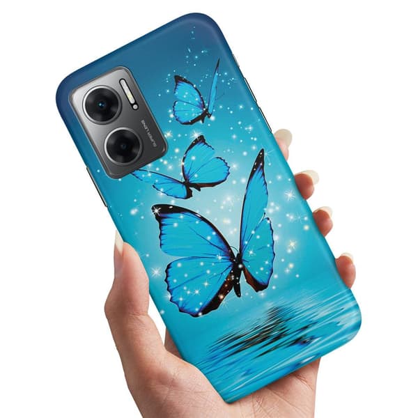 Deksel / Mobildeksel til Xiaomi Redmi 10 5G - Glitrende Sommerfugler