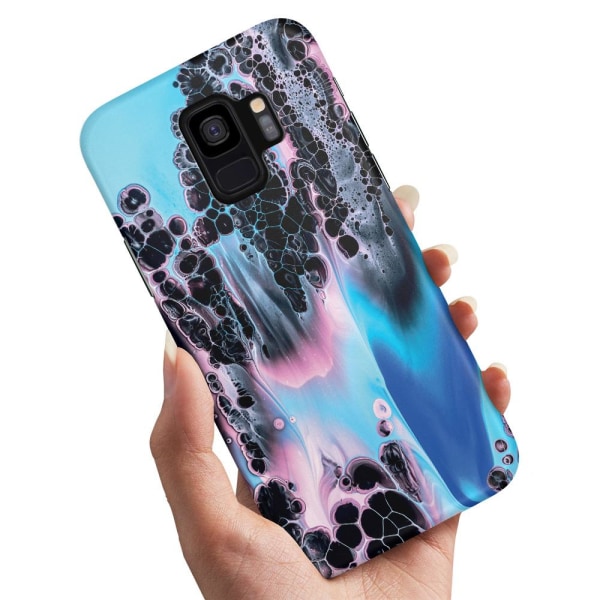 Samsung Galaxy S9 Plus - Deksel/Mobildeksel Marmor Multicolor