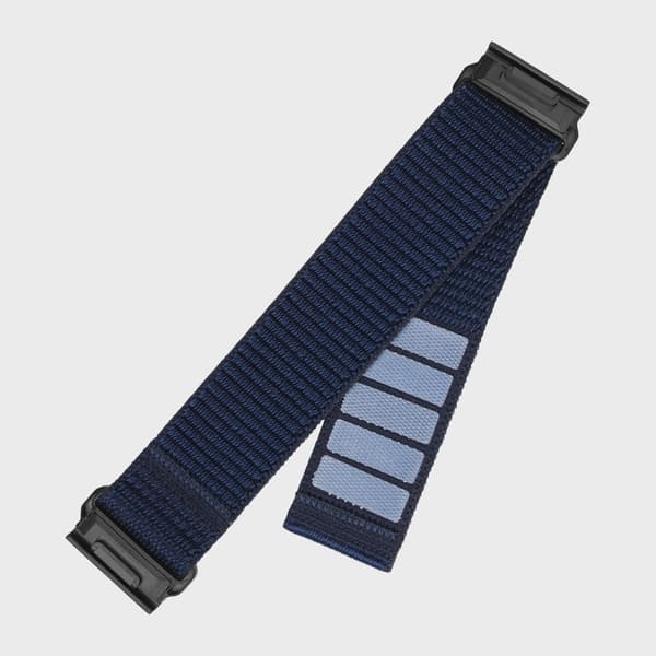 FIXED Nylonrem för Garmin QuickFit 22 mm Mörkblå