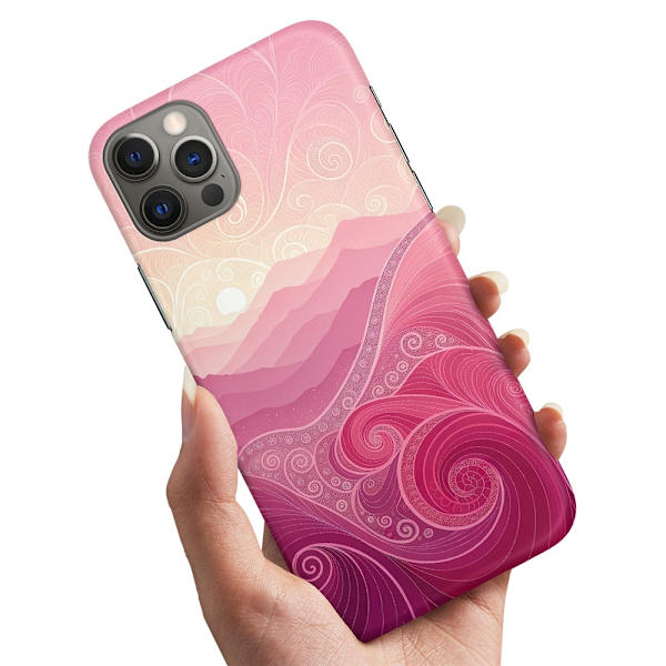 Deksel / Mobildeksel til iPhone 13 Pro Max - Pink Hills