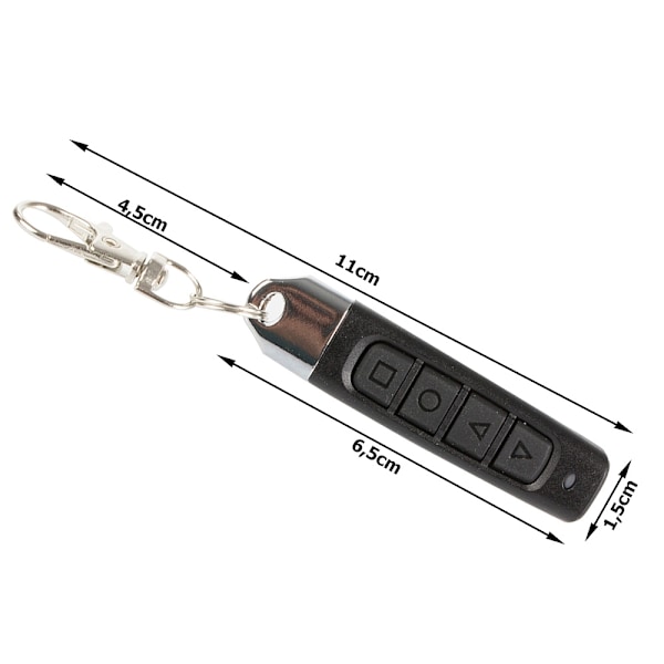Universal Fjernkontroll 433,92 MHz - Fast kode – Garasjeport