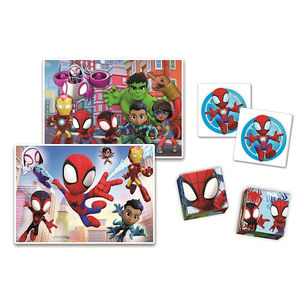 Spider-Man Spidey 4-i-1 Spelkollektion