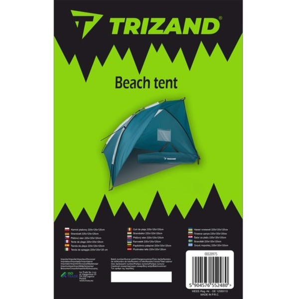 Strandtält / Pop-Up Tält / Vindskydd - 220x120x120cm