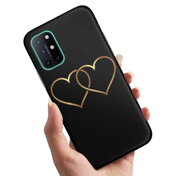 OnePlus 8T - Skal/Mobilskal Double Hearts