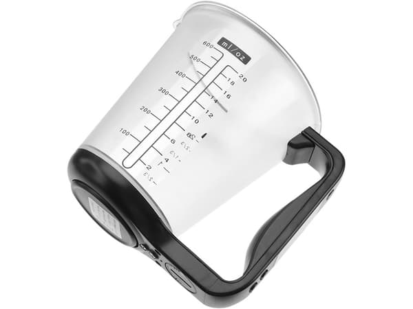 Elektronisk köksvåg LCD digitala precisionsvikter 1kg/1g Black