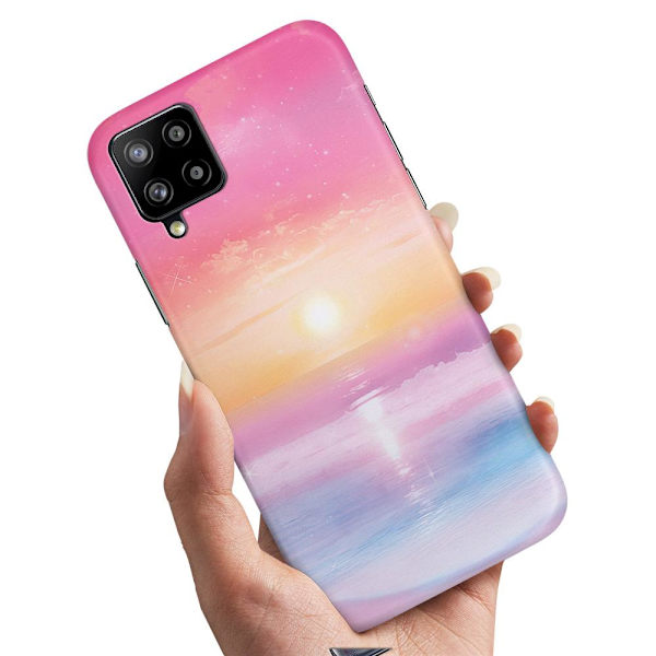 Deksel / Mobildeksel til Samsung Galaxy A12 - Sunset