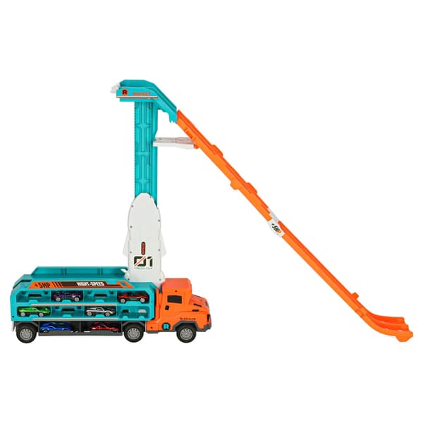 Leksaksbil Biltransport Orange