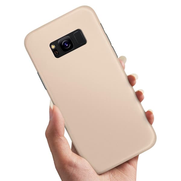 Deksel / Mobildeksel til Samsung Galaxy S8 Plus - Beige Beige