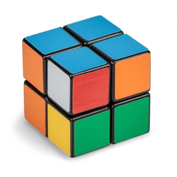 2-Pak - Rubiks Magisk Kub Mini Multicolor