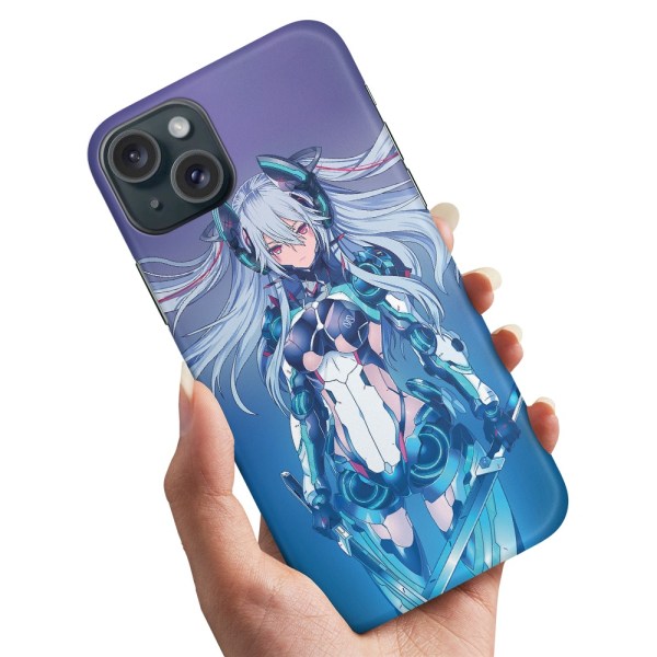 iPhone 15 Plus - Kuoret/Suojakuori Anime