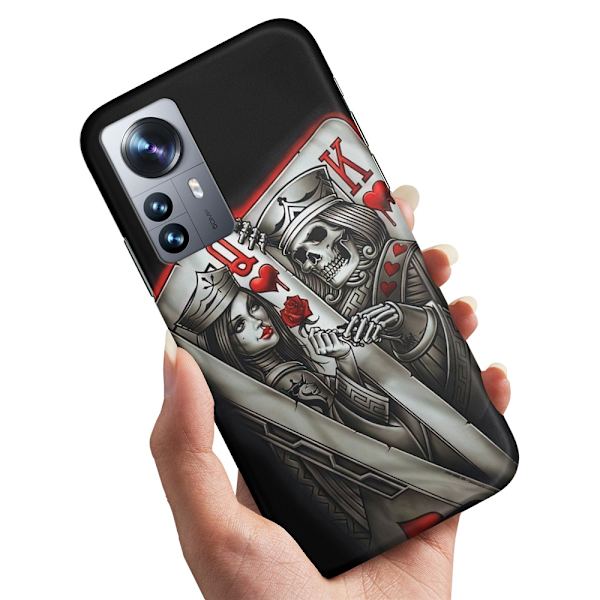 Xiaomi 12 - Kuoret/Suojakuori King Queen Korttipakka