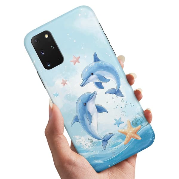 Deksel / Mobildeksel til Samsung Galaxy S20 - Dolphins