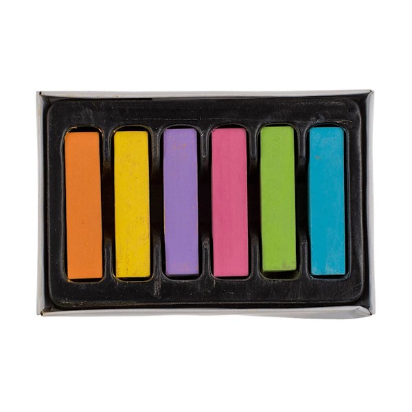Hiusliitu / Hiusten Väri Lapsille - 6 erilaista väriä hiuksiin Multicolor