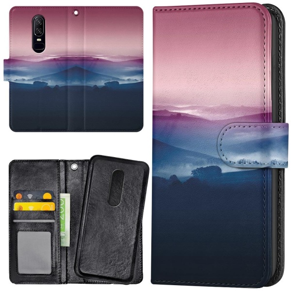 OnePlus 7 - Mobilcover/Etui Cover Farverige Dale