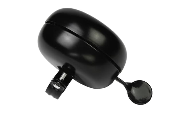 Cykelklocka 80 mm matt svart