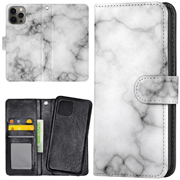 iPhone 16 Pro Max - Mobilcover/Etui Cover Marmor