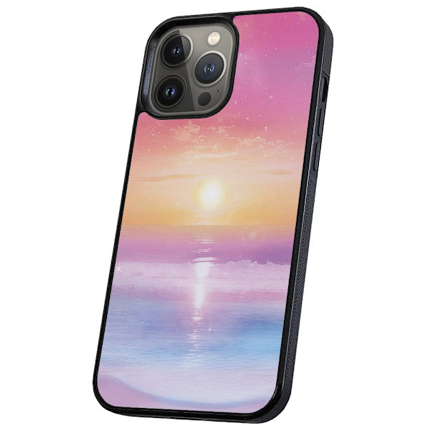 iPhone 14 Pro Max - Deksel/Mobildeksel Sunset