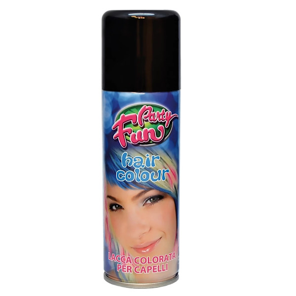 Hårfarve Spray / Hårspray - 125ml - Vælg farve! Black