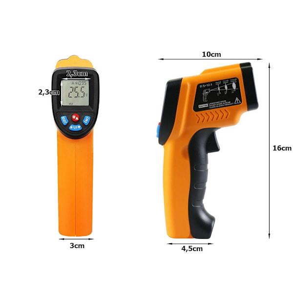 IR-Termometer - Infraröd