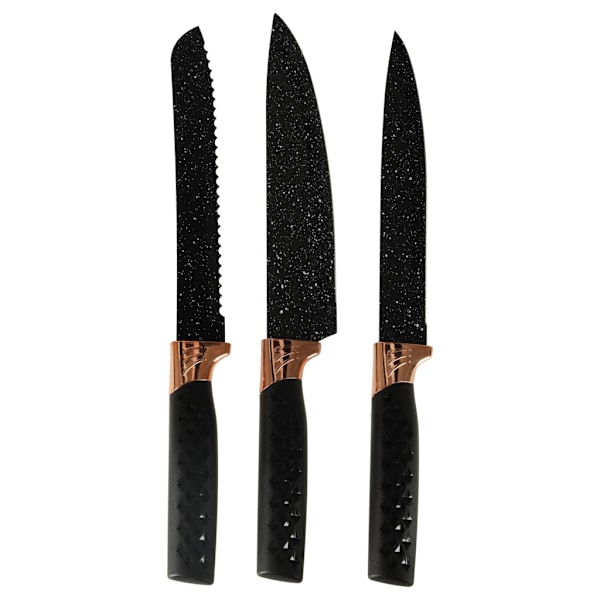 Knivset med Knivställ - 7-delar