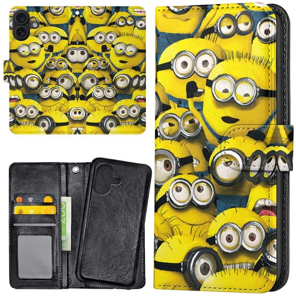 iPhone 17 - Plånboksfodral/Skal Minions