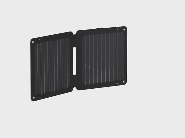 Xtorm Kraftfull 14W Solcellspanel IPX4 USB-C/A utgångar
