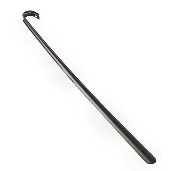 2-Kpl - Kengänkauha Metallia - Erittäin Pitkä - 80cm Black 2-Pack