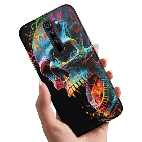 Skal / Mobilskal till Xiaomi Redmi Note 8 Pro - Skull
