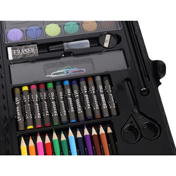 Maalaussetti Lapsille 86 osaa - Piirrä & Maalaa Multicolor
