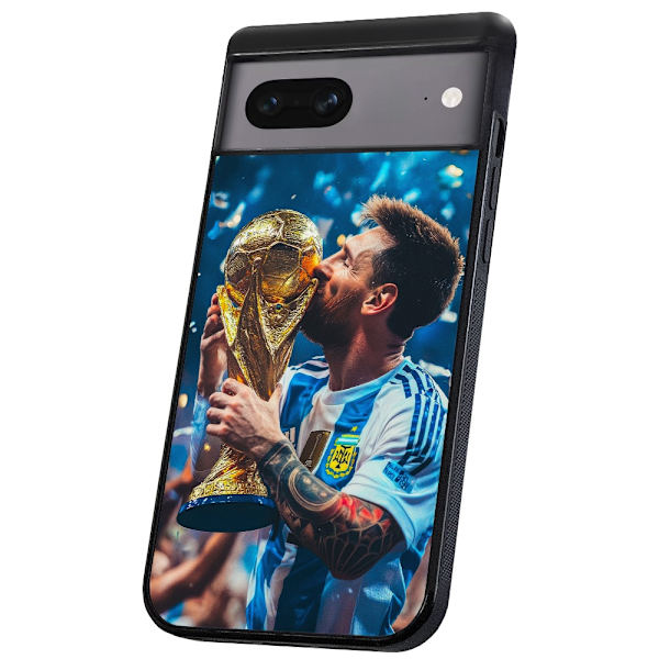 Google Pixel 7 - Deksel/Mobildeksel Messi