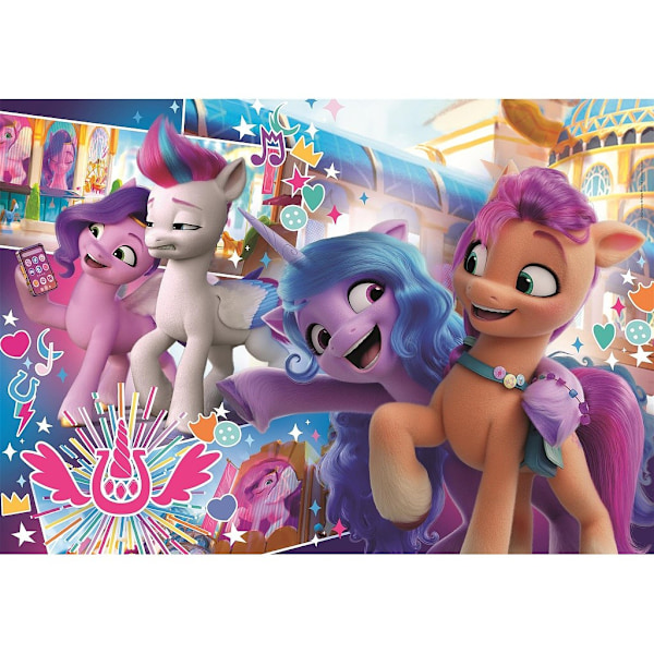 My Little Pony Phone 104-delars Maxi Pussel - Perfekt för små ponnifans!
