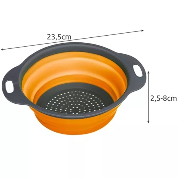 Hopfällbart Durkslag / Sil - 23 cm